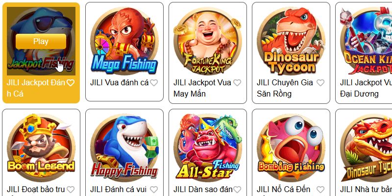 Kho game phong phú tại sảnh Jili 33WIN Kho game phong phú tại sảnh Jili 33WIN